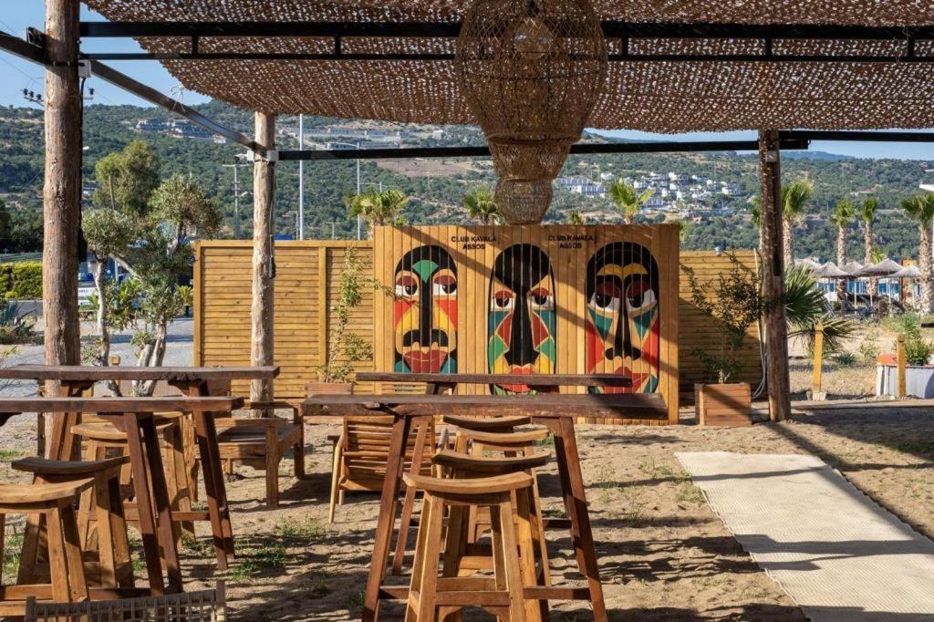 Club Kavala Beach Hotel Assos Luaran gambar